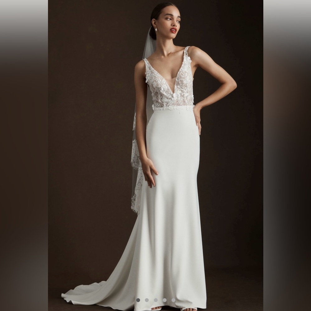 Anthropologie Wtoo by Watters Skylar Wedding Gown